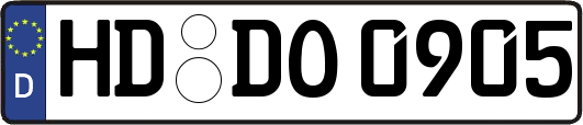 HD-DO0905