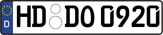 HD-DO0920