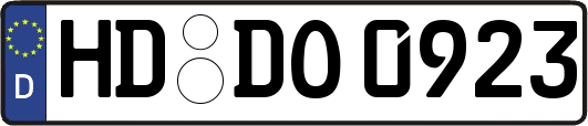 HD-DO0923