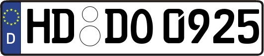 HD-DO0925