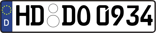 HD-DO0934