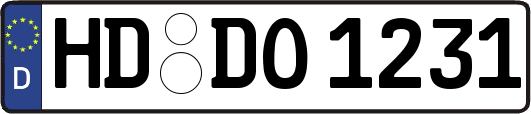 HD-DO1231