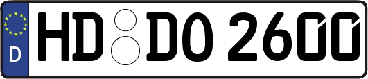 HD-DO2600