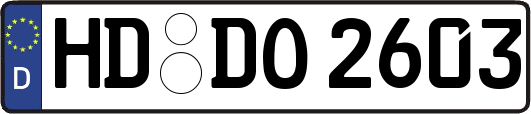 HD-DO2603