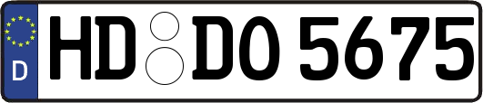 HD-DO5675