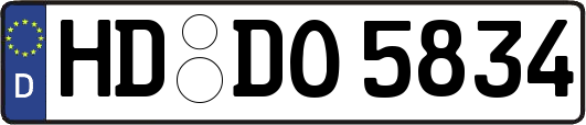 HD-DO5834