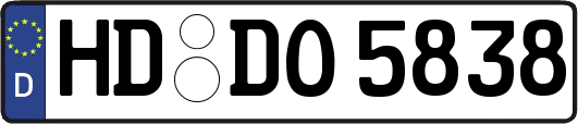 HD-DO5838