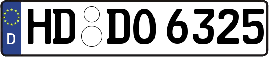 HD-DO6325