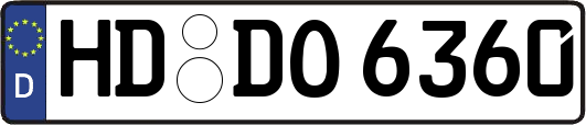 HD-DO6360