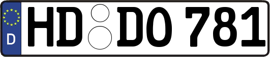HD-DO781