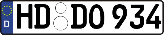 HD-DO934
