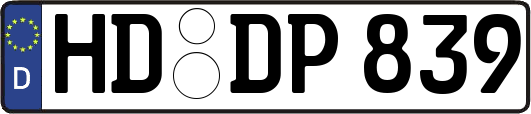 HD-DP839
