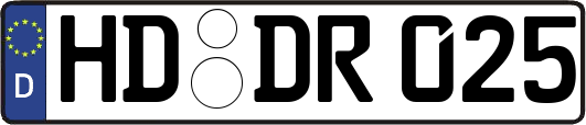 HD-DR025