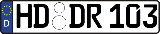 HD-DR103