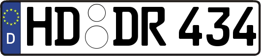 HD-DR434