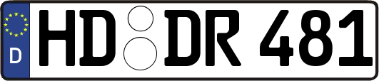HD-DR481
