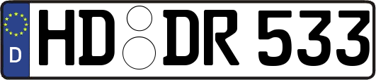 HD-DR533