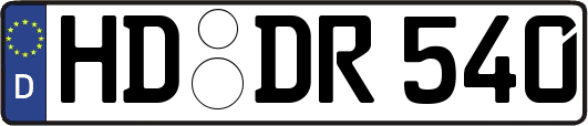 HD-DR540