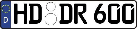 HD-DR600