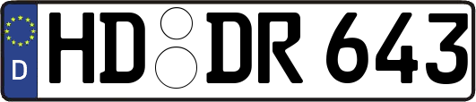 HD-DR643