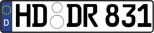 HD-DR831