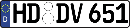 HD-DV651