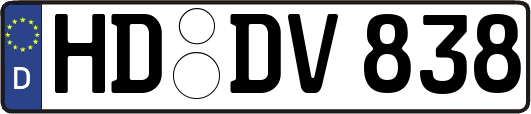 HD-DV838