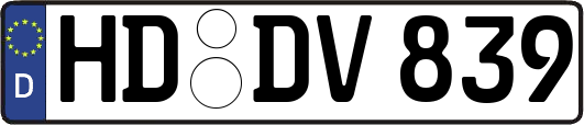 HD-DV839