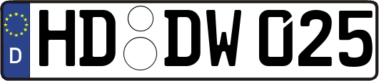 HD-DW025