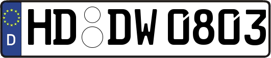 HD-DW0803
