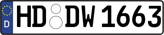 HD-DW1663