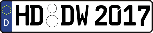 HD-DW2017
