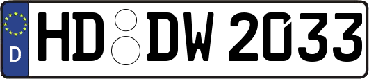 HD-DW2033