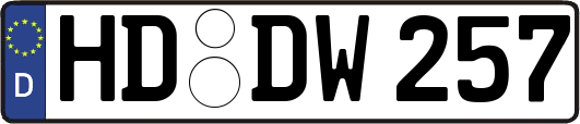 HD-DW257