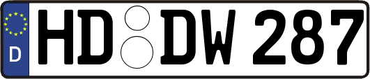 HD-DW287