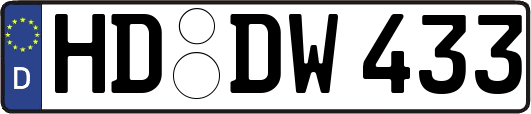 HD-DW433