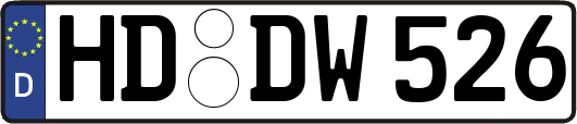 HD-DW526