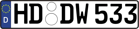 HD-DW533