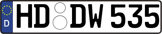 HD-DW535