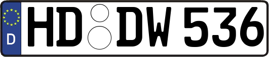 HD-DW536