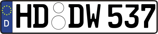 HD-DW537