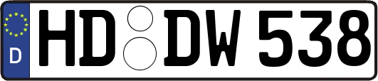 HD-DW538