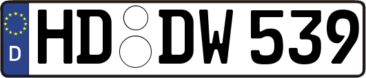 HD-DW539
