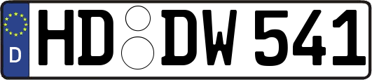 HD-DW541