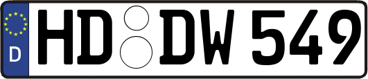 HD-DW549
