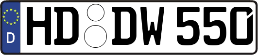 HD-DW550