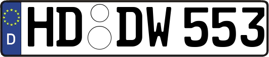 HD-DW553