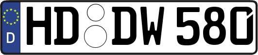 HD-DW580