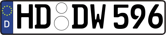 HD-DW596