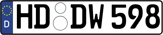 HD-DW598